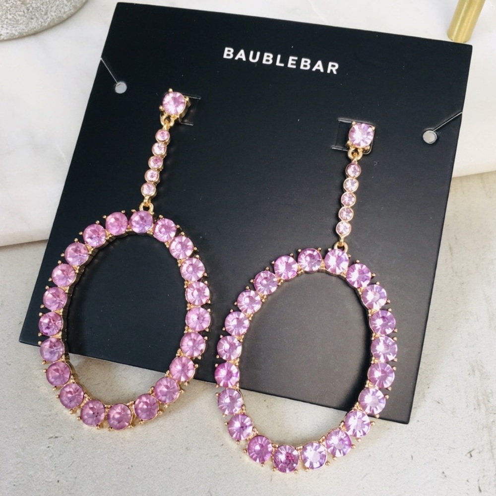 BAUBLE BAR ANGELYN HOOP EARRINGS